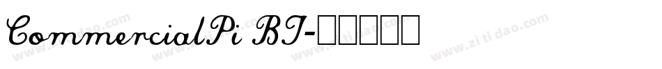 CommercialPi BT字体转换